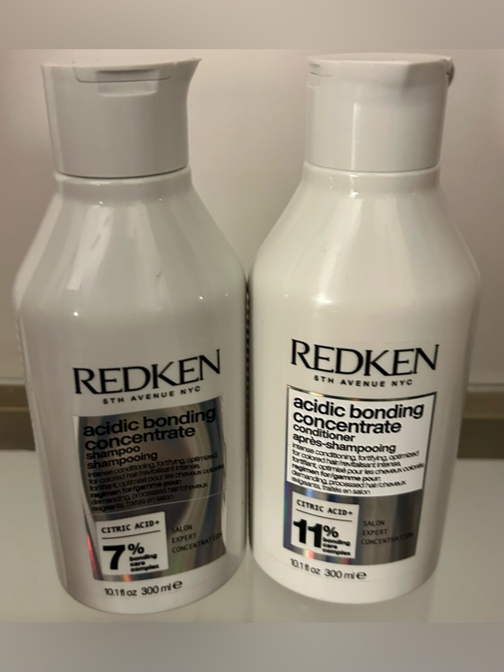 NEW Redken Acidic Bonding Concentrate Shampoo & Conditioner Duo 10.1oz